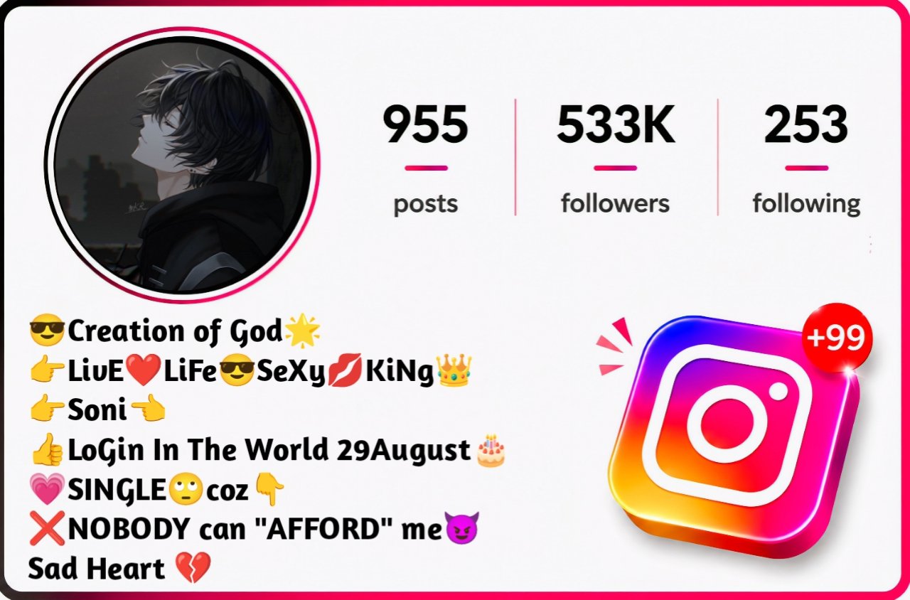 Sad Insta Bio for Boys